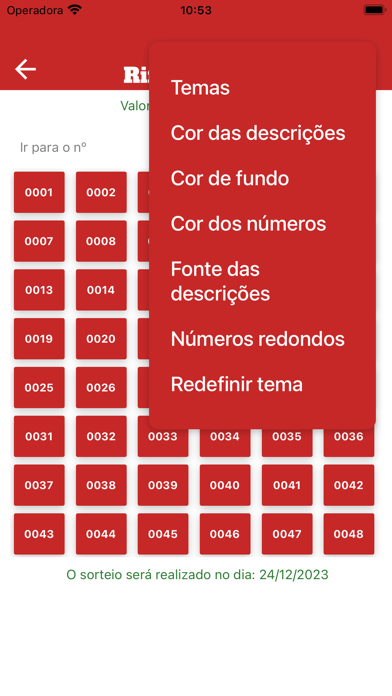 Rifa Fácil Screenshot