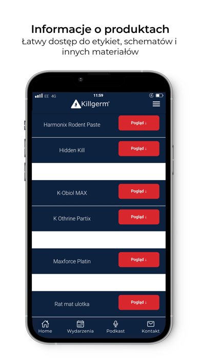 Killgerm info Screenshot