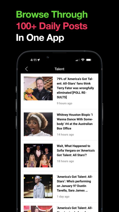 Reality TV Gossip by Bebop Screenshot