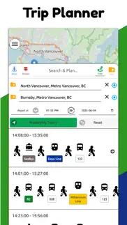 vancouver transit - metro area iphone screenshot 4