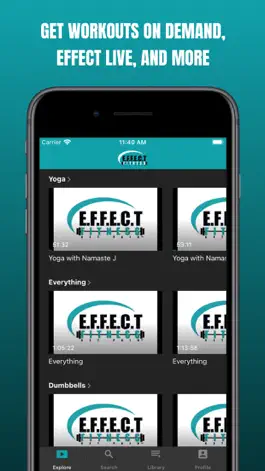 Game screenshot Effect Fitness On Demand apk