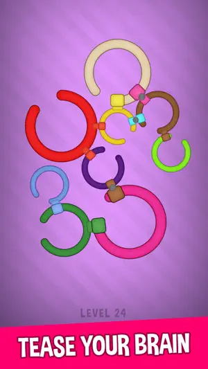 Untie the Rings: Circle Rotate screenshot 2