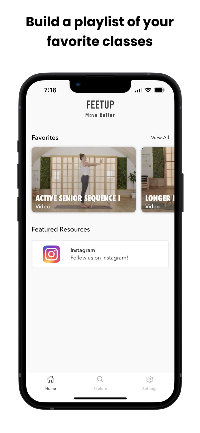The NEW FeetUp® Experience