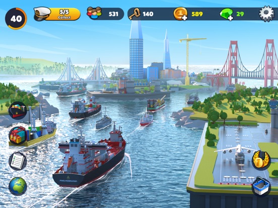 Screenshot #6 pour Port City : Simulation de port