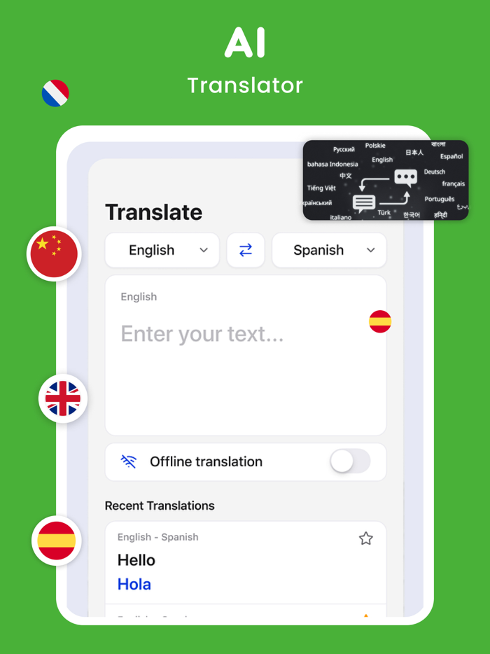 Voice Translator Photo AI Talk