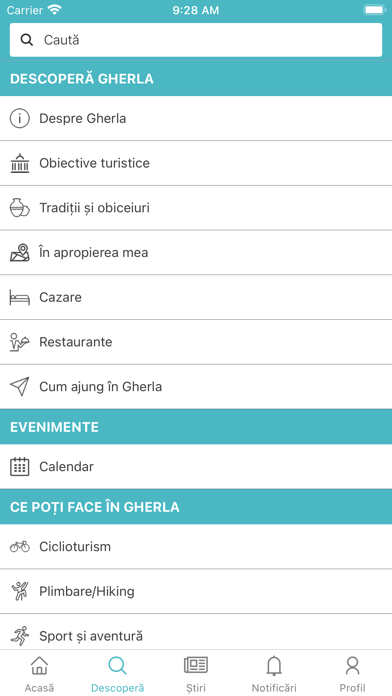 Gherla City App Screenshot