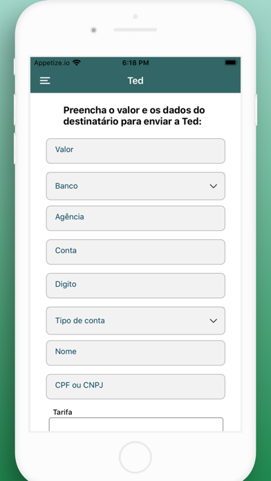HealthBank App Screenshot