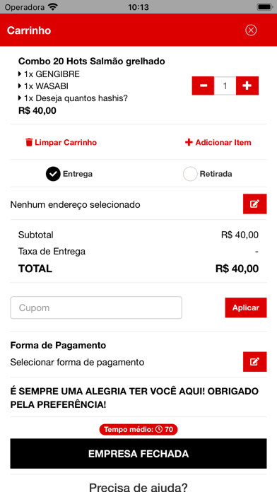 Sushi Mania Arapiraca Screenshot