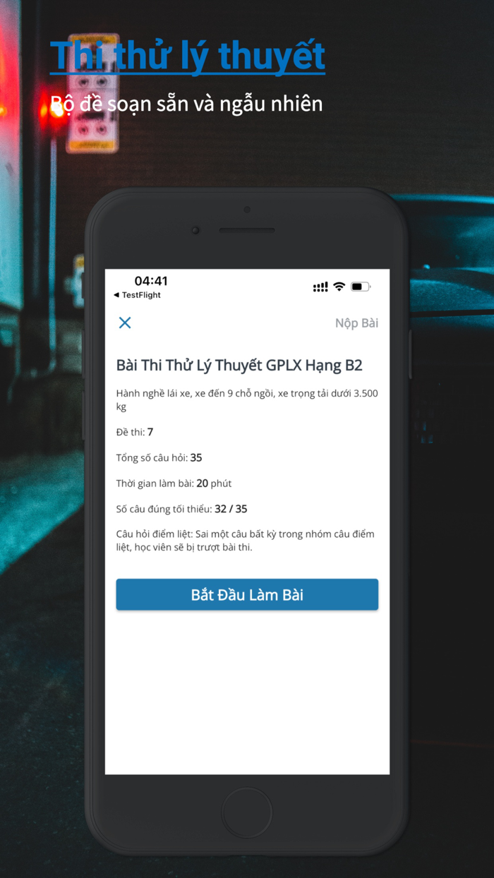 Ôn Thi GPLX 600 Câu OTO-MOTO