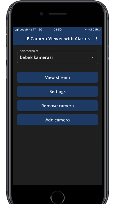 IP Camera Viewer with Alarms Screenshot