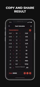 Cash Calculator: Money Counter screenshot #2 for iPhone