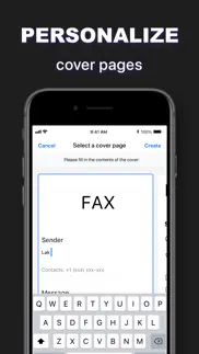 How to cancel & delete fax from iphone - scan & send 3