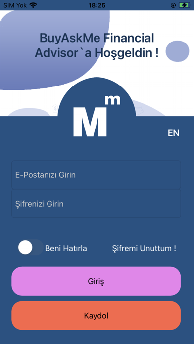 BuyAskMe Financial Advisor Screenshot