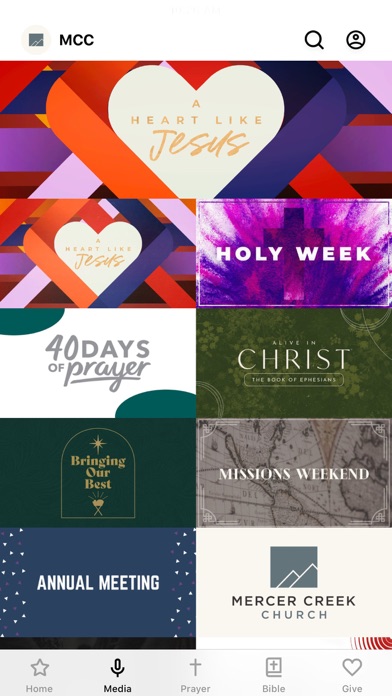 Mercer Creek Church Screenshot