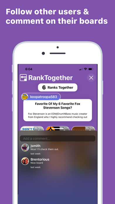 RankTogether Screenshot