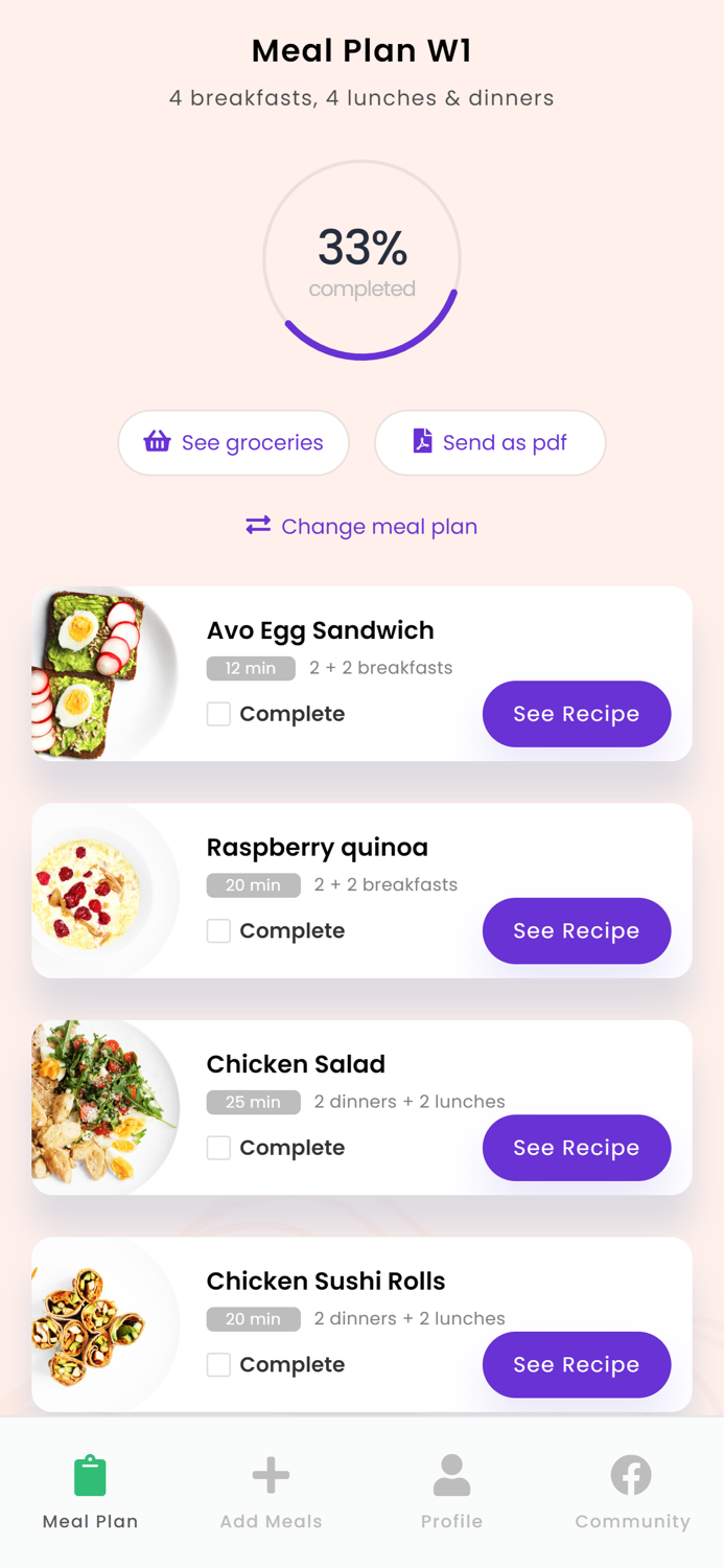 RxDiet Virtual Food Farmacy