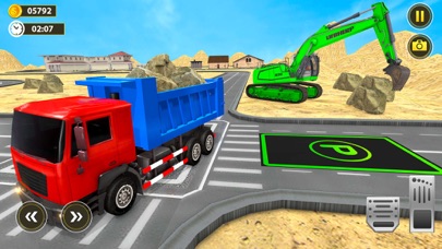 Heavy Excavator Dump Truck 3D Screenshot