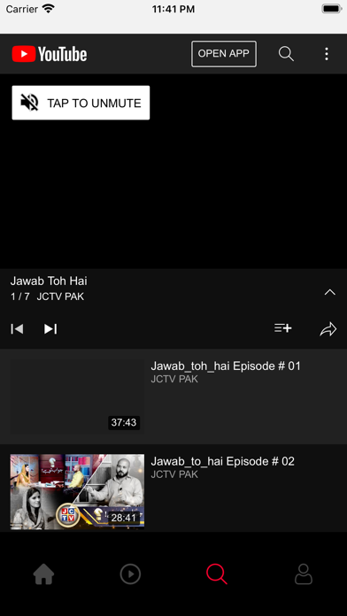 JCTVPak Screenshot