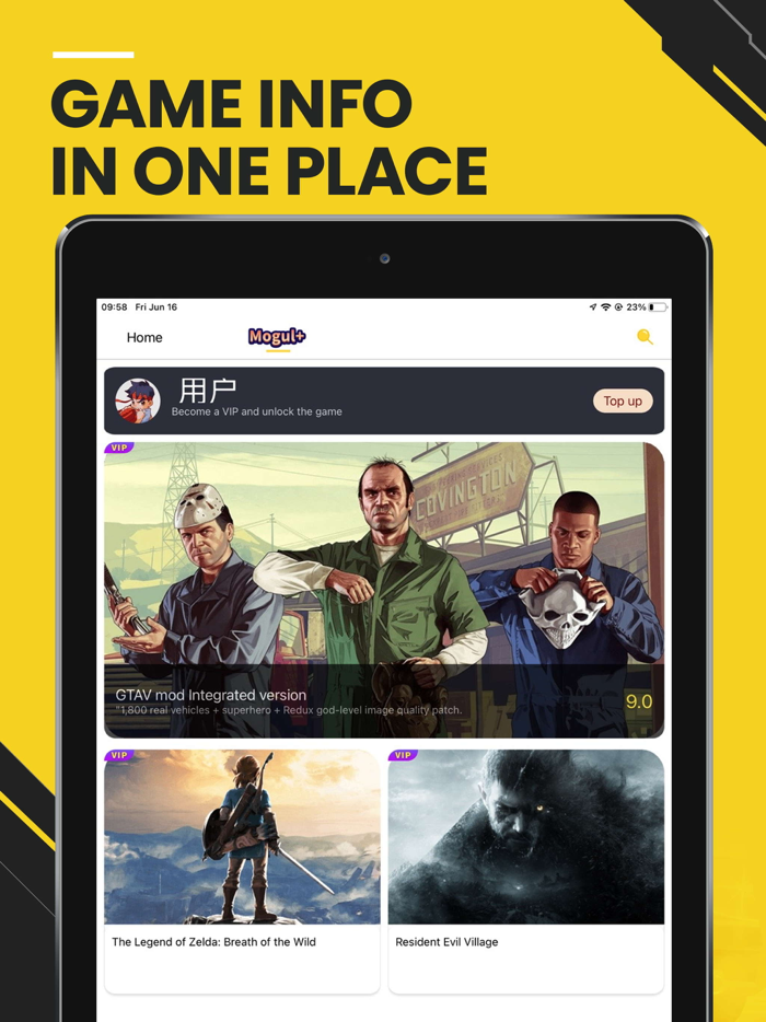 mogul-Explore and Share Games