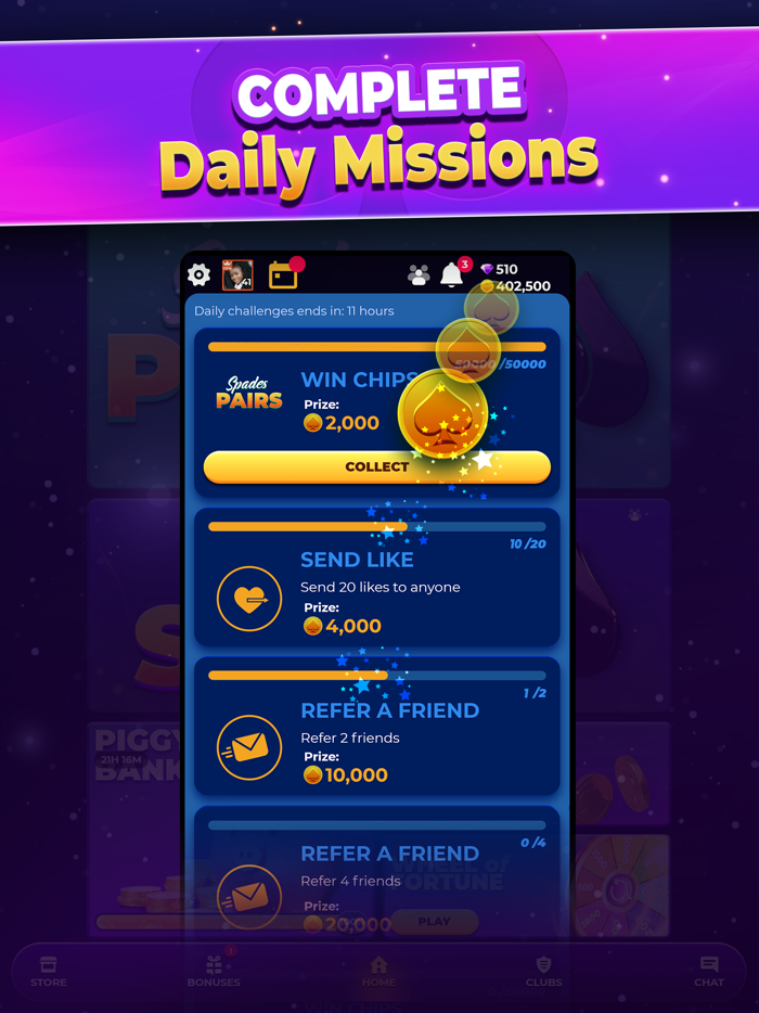 VIP Spades - Online Card Game