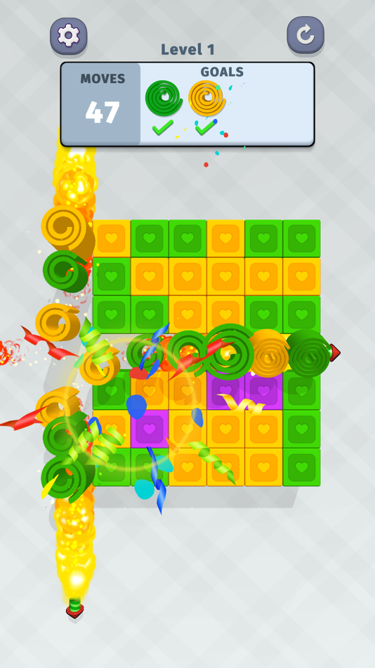 #2. Spiral Color Roll - 3d Puzzles (iOS) 由: 8Great, Games LLC
