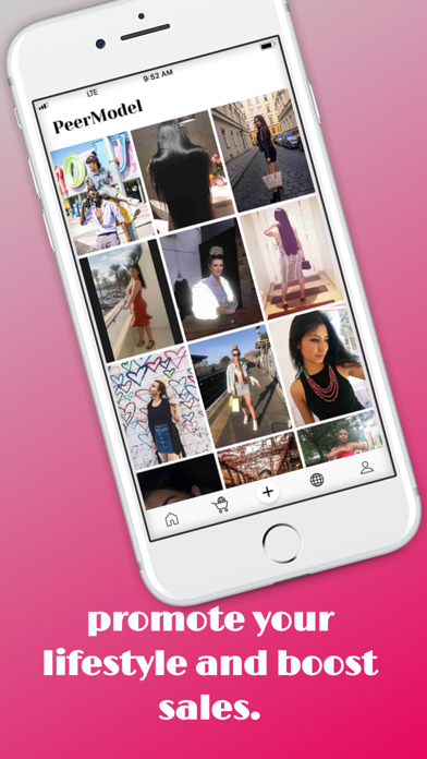 PeerModel: Mobile Market Screenshot