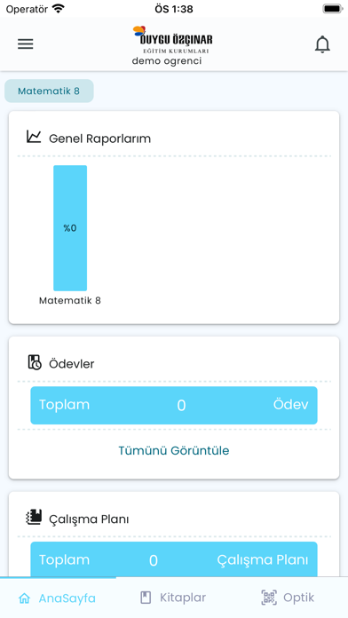 Duygu Özçınar Eğitim Screenshot