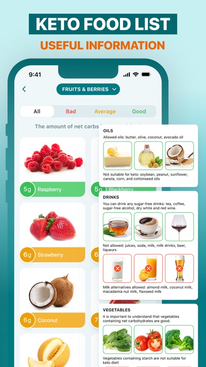 Keto Diet app. Carb counter screenshot-4