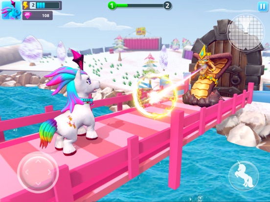 Baby Unicorn : Simulator Games iPad app afbeelding 3