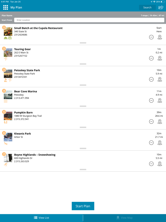 Visit Petoskey Area iPad screenshot 8 - Travel app