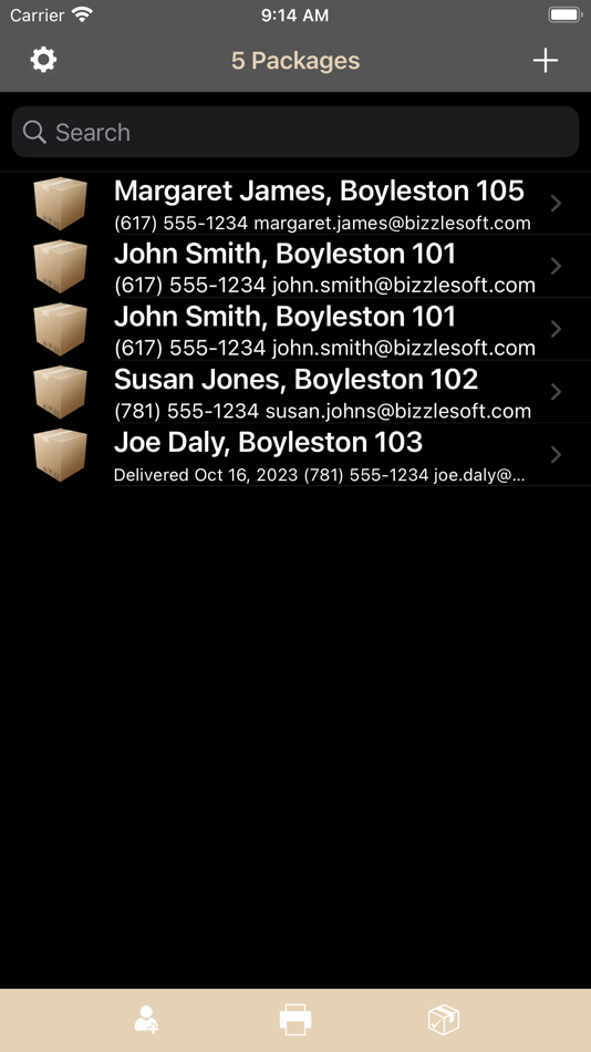 #1. Tenant Package Tracker (iOS) 由: JOHN BURKE