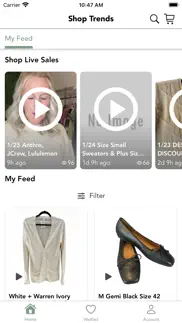 shop trends iphone screenshot 2