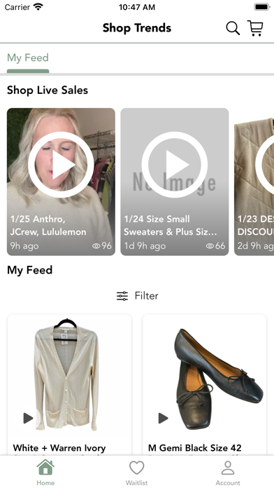 Shop Trends Screenshot