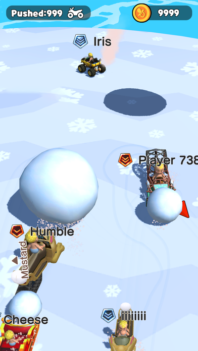 Snow Rolling.io : Find Daddy Screenshot