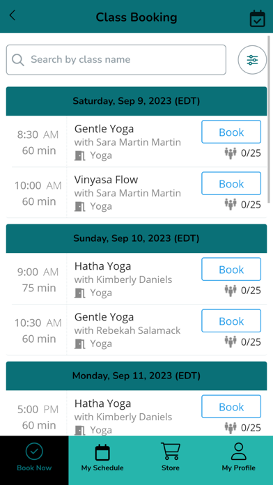 Haven Massage and Yoga Screenshot