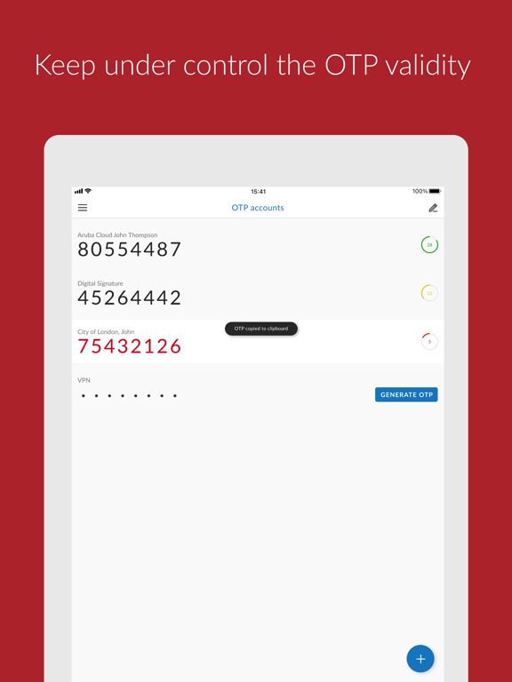 App screenshot