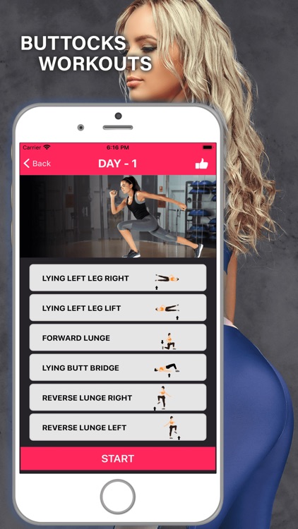 Butt Legs Workout for Buttocks screenshot-3