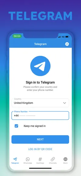 Game screenshot One - Telegram & Messenger App mod apk