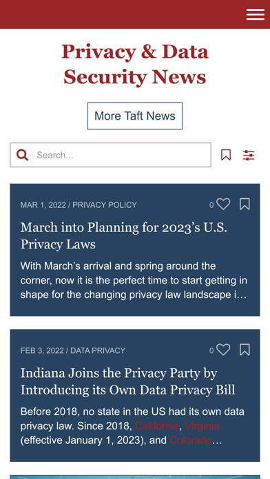 Taft Privacy + Data Security Screenshot 1 - AppWisp.com
