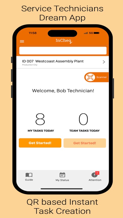 Screenshot #1 pour Incheq TaskApp