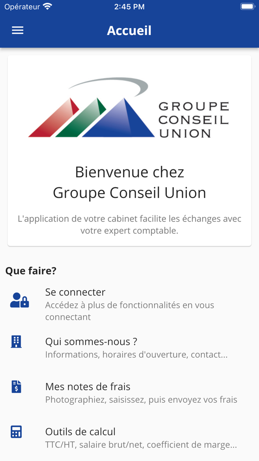#1. Groupe Conseil Union (iOS) 由: MyCompanyFiles
