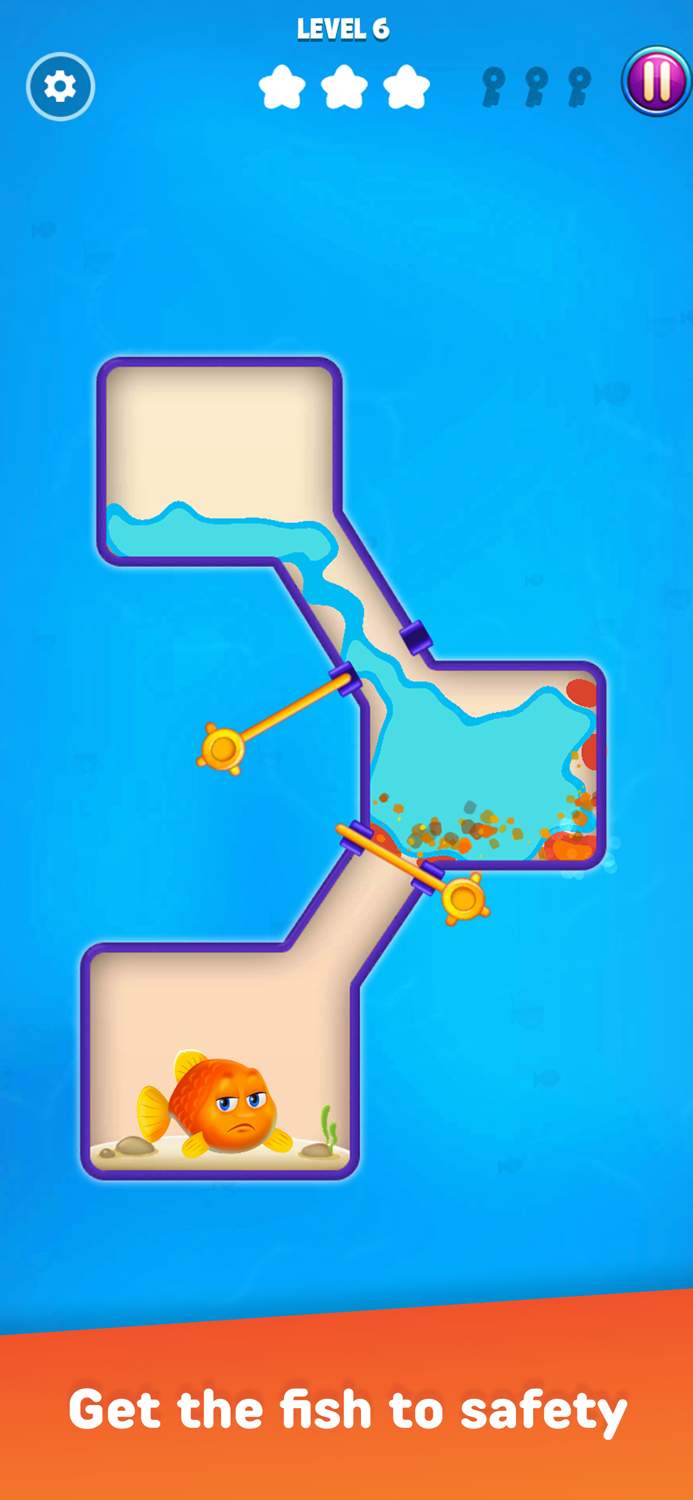 Save The Fish Rescue Pull Pin