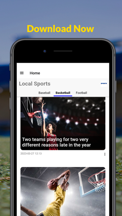 Detroit Sports App - Mobile Screenshot