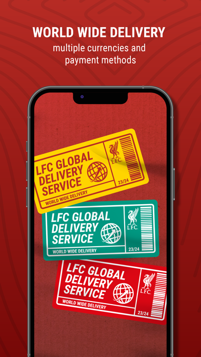 Official Liverpool FC Store Screenshot