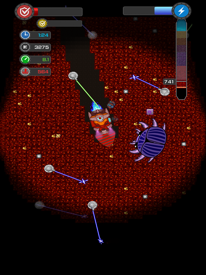 Drill Upgrade - Reach The Core