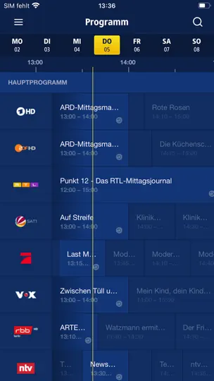 Screenshot von 1&1 TV Und Filme auf dem iPhone 3