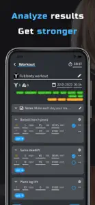 Workout planner. Home & Gym screenshot #2 for iPhone