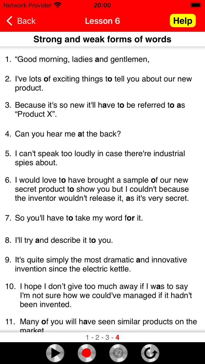 Fluent American Speech