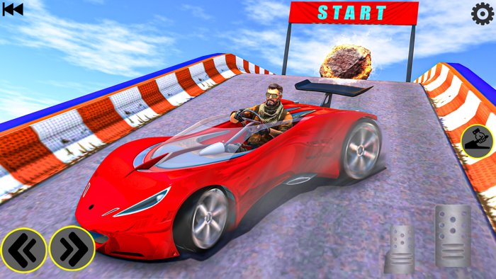 Gangster Mega Ramp Shooter