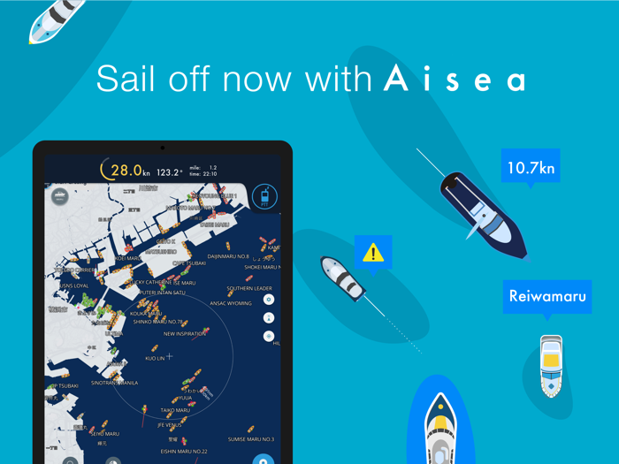 Aisea - Sailing support app.